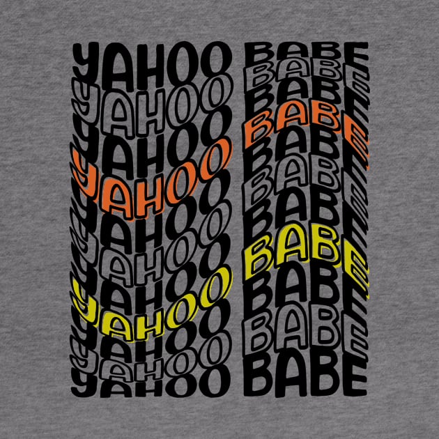 Yahoo Babe humour design by Murmurshi